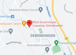 Google Maps Auszug des Standorts von Bölk Druck+Kopie